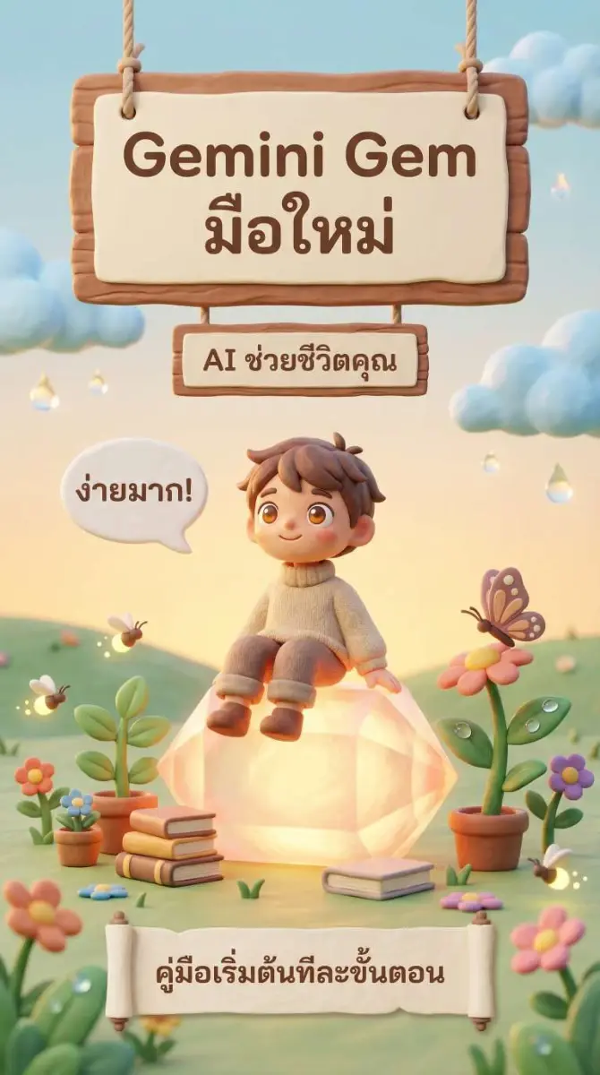 ปก Gemini Gems มือใหม่