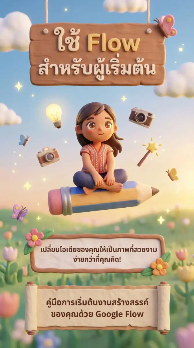 ปก Google Flow สำหรับผู้เริ่มต้น