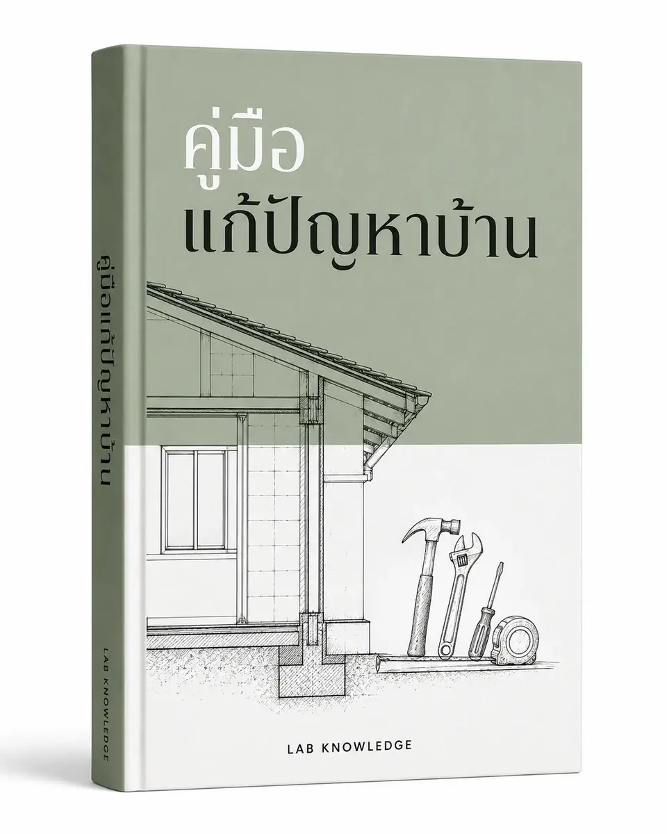 ปก คู่มือแก้ปัญหาบ้าน ฉบับเจ้าของบ้าน
